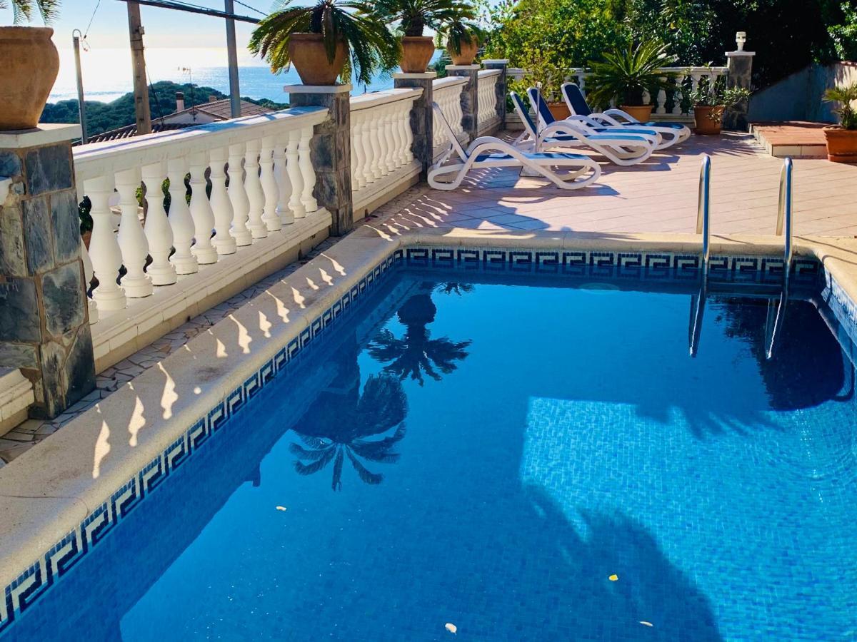 Mediterranean Villa Investingspain Sea View And Pool リョレート・デ・マル エクステリア 写真