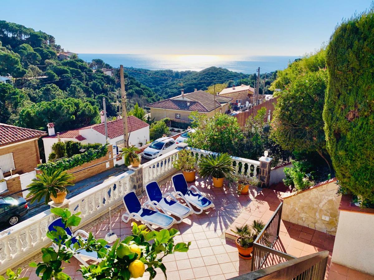 Mediterranean Villa Investingspain Sea View And Pool リョレート・デ・マル エクステリア 写真